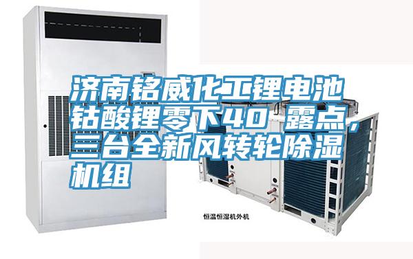 濟南銘威化工鋰電池鈷酸鋰零下40℃露點，三台全新風轉輪杏仁视频APP成人官方污組