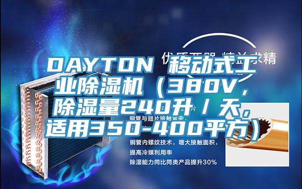 DAYTON 移動式工業杏仁视频APP成人官方污（380V，除濕量240升／天，適用350-400平方）