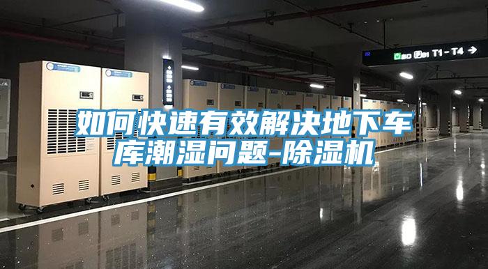 如何快速有效解決地下車庫潮濕問題-杏仁视频APP成人官方污