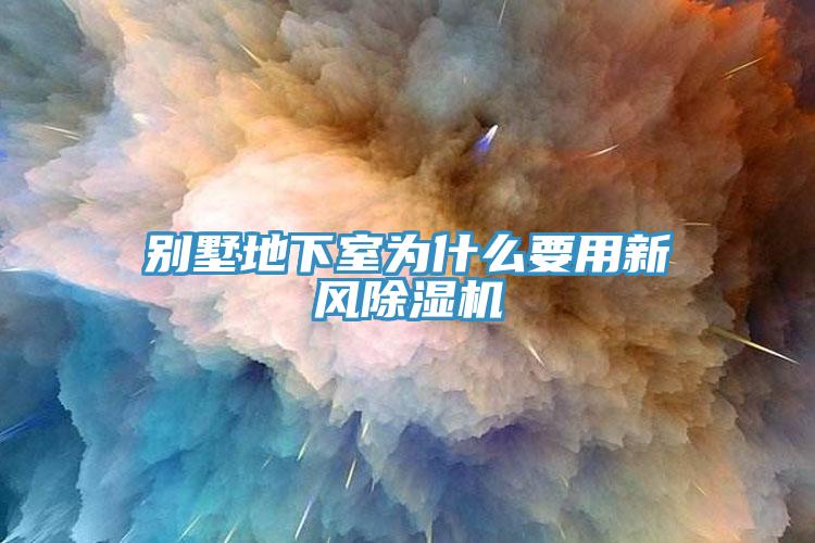 別墅地下室為什麽要用新風杏仁视频APP成人官方污