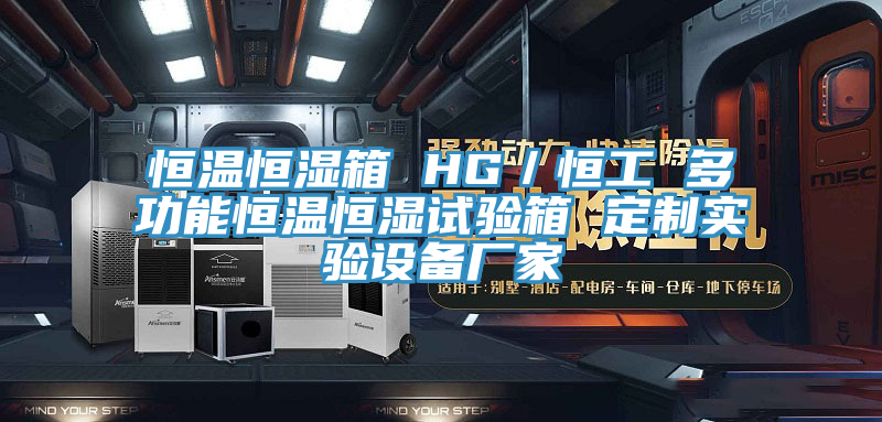 恒溫恒濕箱 HG／恒工 多功能恒溫恒濕試驗箱 定製實驗設備廠家