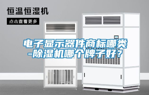 電子顯示器件商標哪類-杏仁视频APP成人官方污哪個牌子好？