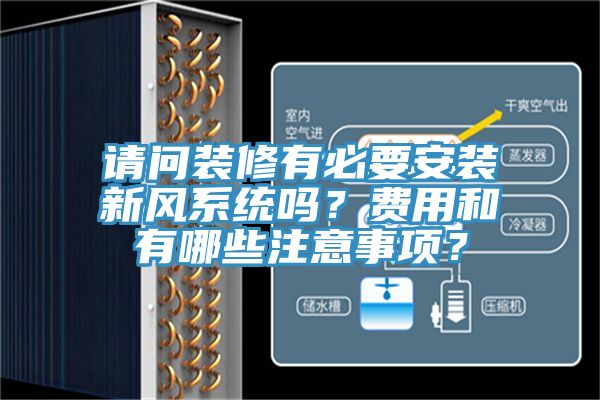 請問裝修有必要安裝新風係統嗎？費用和有哪些注意事項？