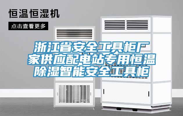 浙江省安全工具櫃廠家供應配電站專用恒溫除濕智能安全工具櫃