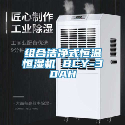 組合潔淨式恒溫恒濕機 BCY-30AH